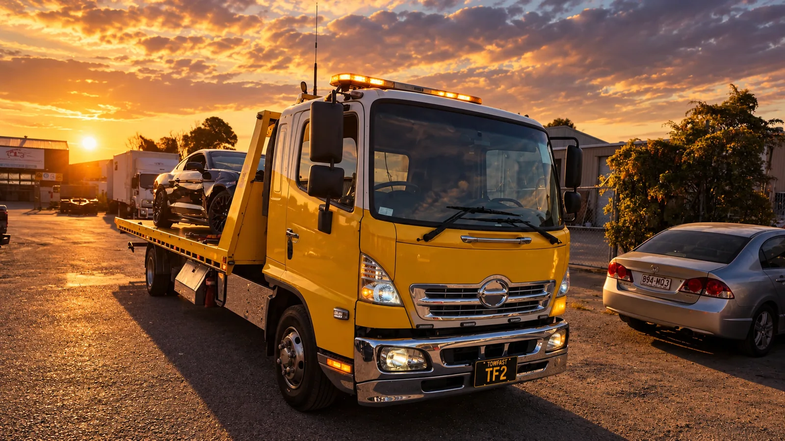 Tilt tray towing service in Brisbane